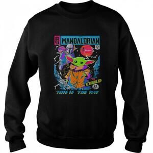 Star Wars The Mandalorian The Child Comic Book Shirt